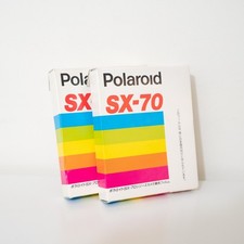 Filme Instantâneo Colorido Polaroid SX-70 - 2 Pacotes de 10 - Expirado em 2/1991 - Não Testado comprar usado  Enviando para Brazil