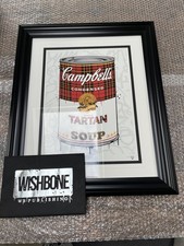 Tartan soup signed for sale  LIVERPOOL