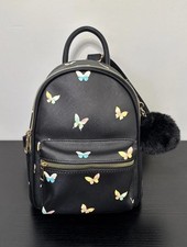 Mini Mochila Like Dreams Estampa Borboletas Em Excelente Estado Cor Preta comprar usado  Enviando para Brazil