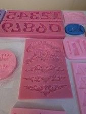 Silicone fondant moulds for sale  BLACKBURN