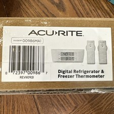 Usado, Termômetro digital sem fio para geladeira e freezer ACU-RITE com alarme comprar usado  Enviando para Brazil