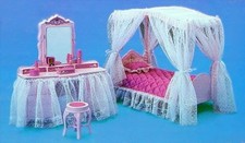 Letto specchiera barbie usato  Valvestino