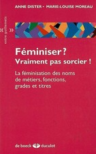 Feminiser vraiment sorcier d'occasion  France