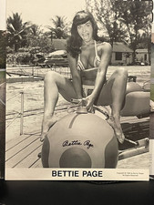 Bettie page signed for sale  Gilroy