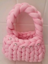 Borsa marshmallow rosa usato  Monguzzo
