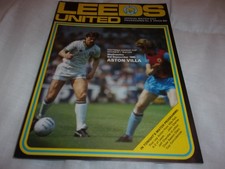 Leeds utd aston for sale  DUNFERMLINE