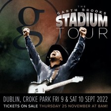 Garth brooks tickets for sale  Ireland