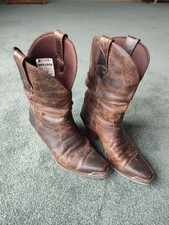 Durango leather cowboy for sale  DELABOLE