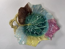Antique majolica begonia for sale  Dallas