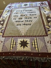 Blanket throw friendship for sale  Mukwonago