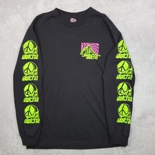 Camiseta Gotcha Masculina Grande Esporte Surf Manga Longa Paz Piscina Bilhar LS Adulto comprar usado  Enviando para Brazil