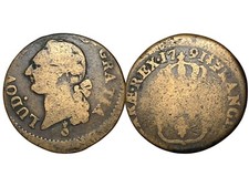 Francia, Luis XVI, Sol à l'écu, 1791, Metz [ROY_235] comprar usado  Enviando para Brazil