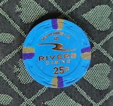 Rivers Casino, Live, 1 quantidade Paulson 25 centavos frac (fracionário) chip usado quase em perfeito estado comprar usado  Enviando para Brazil