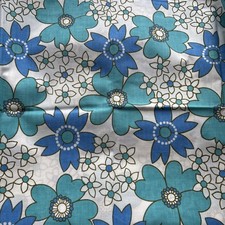 Vintage bedding blue for sale  LEICESTER