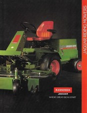 Brochure ransomes jaguar d'occasion  Expédié en Belgium