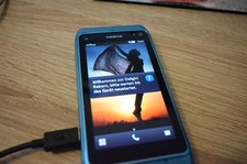 Nokia blau custom gebraucht kaufen  Hannover