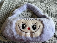 Borsa peluche lilla usato  Vignate