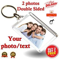 Personalised photo keyring for sale  SALFORD