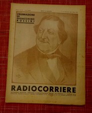 Radiocorriere rivista settiman usato  Italia