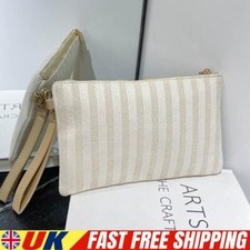 Bolsa envelope feminina colorida tecida à mão bolsa de mão para compras (estilo 7) comprar usado  Enviando para Brazil