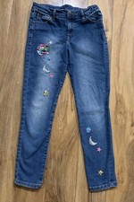 Jeans CAT & JACK 12 lavagem média skinny super stretch planetas estrelas ponto lua comprar usado  Enviando para Brazil