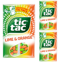 Pacote com 12 x 18 g de refresco de doces Tic Tac limão e laranja (3 pacotes múltiplos x 4) comprar usado  Enviando para Brazil