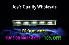 (100) LÂMPADA FUSÍVEL LED BRANCA 8V-29MM/7070-8080-9090/DIAL/5050-6060 RECEPTOR SANSUI comprar usado  Enviando para Brazil