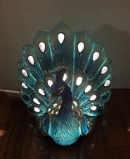Peacock light ceramic for sale  Wilmington