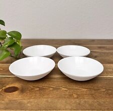 Conjunto de 4 tigelas de sopa ou cereais com nervuras brancas ARC Arcopal França 6 x 2" comprar usado  Enviando para Brazil