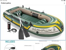 Person inflatable boat for sale  WELLING
