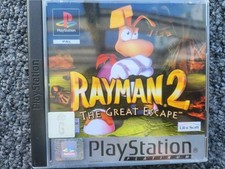 Rayman 2 The Great Escape PlayStation 1, PAL, Manual CIB, MUITO BOM ESTADO, POSTAGEM RASTREADA GRÁTIS! comprar usado  Enviando para Brazil