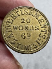 201 advertisement token for sale  NOTTINGHAM