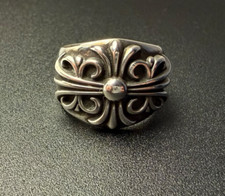 Usado, Chrome Hearts 925 sterling silver floral ring style comprar usado  Enviando para Brazil