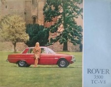 Rover 3500 depliant usato  Italia