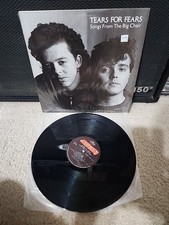 Tears For Fears Songs From The Big Chair Lp Vinyl OG 1985 1st Press W/Shrink EX comprar usado  Enviando para Brazil