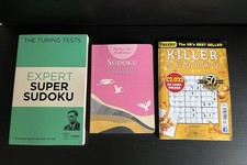 Sudoku puzzle paperback for sale Sudoku puzzle paperback for sale  LEICESTER