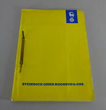 Prospekt mappe steinbock gebraucht kaufen  Jever