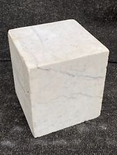 Marble cube plinth for sale  CHELTENHAM