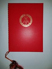 Ddr urkundenmappe volkspolizei gebraucht kaufen  Jöhstadt