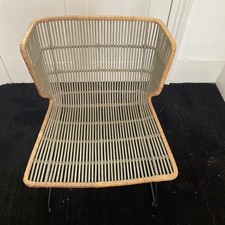 Cane armchair mid for sale  LONDON