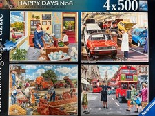 Ravensburger 4x500 piece for sale  SUTTON COLDFIELD