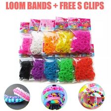 PULSEIRA LOOM BANDS SORTIDA FAZENDO MULTICOLOR 600-15000 BORRACHA FAÇA VOCÊ MESMO CRIANÇAS REINO UNIDO, usado comprar usado  Enviando para Brazil