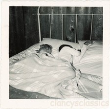 1965 crianças dormindo em cama de ferro fundido sonhando, usado comprar usado  Enviando para Brazil