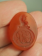 Antique carnelian carnelian d'occasion  Expédié en Belgium