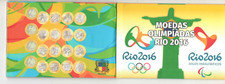 Moedas do Brasil 1 Vela Olimpiadas Real 2016 - no cartão (037) comprar usado  Brasil 