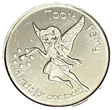 "Visita Oficial da Fada do Dente"... 1/10 oz .999 Bom!!!   FRETE GRÁTIS comprar usado  Enviando para Brazil
