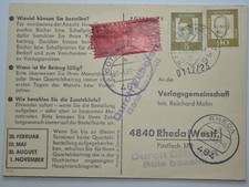 1965 germany parcel d'occasion  Expédié en Belgium