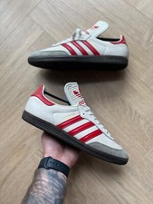 Rozmiar 9.5 - adidas Samba Classic OG White Scarlet Granite na sprzedaż  PL