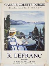 Affiche roland lefranc d'occasion  La Courtine