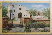 Cartão postal antigo vintage Arizona AZ Tucson St Philip's In the Hills cartão postal comprar usado Cartão postal antigo vintage Arizona AZ Tucson St Philip's In the Hills cartão postal comprar usado  Enviando para Brazil